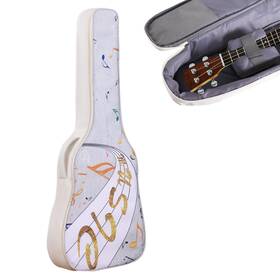001abk Telimocy 40 41 Inch Acoustic Guitar Bag Case 0.52in/13mm Extra Thick Sponge Padding Wi