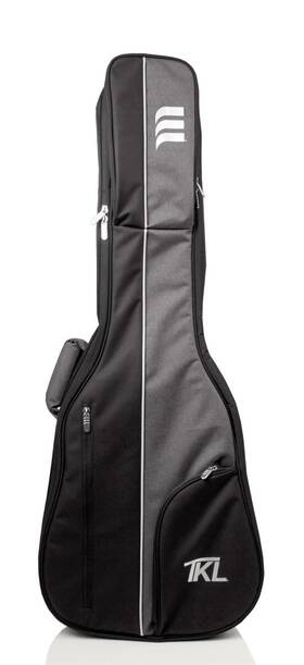 04705 Tkl 04705/bl Black Belt Deluxe Om / 000 Acoustic Guitar Soft Case