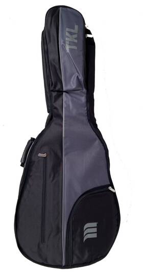 04720 Tkl 04720/bl Black Belt Deluxe Jumbo 6 / 12 String Soft Case