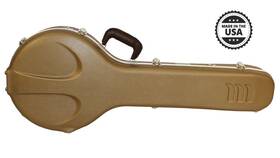 08742 Tkl 08742/gld Concept 2.9 12 Inch Open Back Banjo Pro-form Usa Molded Case - Gold Sta