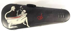 Ooak-014 Tkl One Of A Kind Envision Series Vectra Molded Inch Skeleton Finish Les Paul Ha
