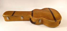 Ooak-040 Tkl Geib Custom Shop Aged/ Inch Relic Aerocloth L5 Guitar Case Made In Usa