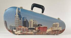 Ooak-081 Tkl Custom Shop Vectra Envision Series F-style Mandolin Case Inch Nashville Skyli
