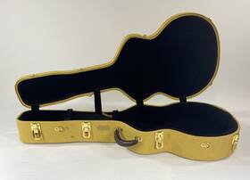 Ooak-093 Tkl Cedar Creek Authentic Tweed Om/000 Acoustic Guitar Case Made In Usa - B-stock