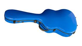 Vyg-4210-dbl Tkl Voyager 14-fret Traditional Dreadnought Carbon Fiber Case - Dazzling Blu