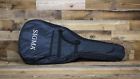 U103540 Sigma Black Padded Backpack Style Guitar Gig Bag Logo