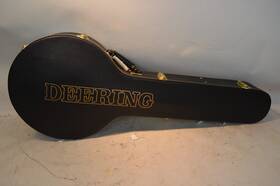 100894 Vega Deering Gww White Oak Banjo 11 Inch Open Back Case