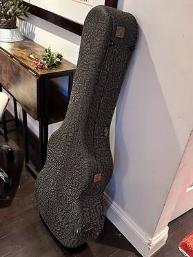 Vgv 760280265489 Rare Classical Guitar Hard Case In Grey Made Italy