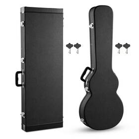 Xcceries X-28-ghc-0002-0023 2pcs Electric Guitar Hard Cases Wooden Shell For Les Paul And Universal