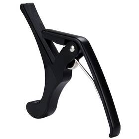 28ghcgtc-06 Yescom V Wooden Hard Shell Carrying Case And Guitar Capo For Acoustic Black