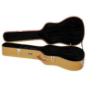 D28ghc001-ag-15 Yescom 41 Inch Folk Guitar Hardshell Carrying Case Fits Most Acoustic Guitars T Yellow