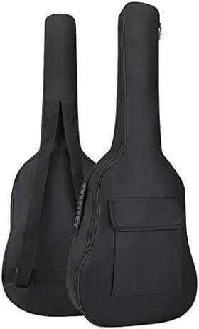 Yipaisi 689828465361 Evil Hair 36 Inch Acoustic Guitar Gig Bag Waterproof Dual Adjustable Shoulder