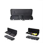 Yt00020960 Yaheetech Leather Electric Bass Guitar Hardshell Case 1007230191996