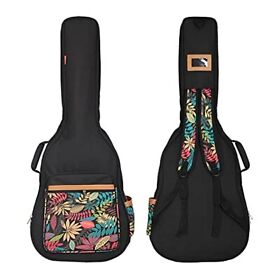 Yueer 40 41 Inch Acoustic Guitar Bag 0.35 Thick Padding Waterproof Dual