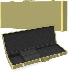 Zachary 313110648629 Bass Guitar Hard Case Shell With Lock For Square 45in B