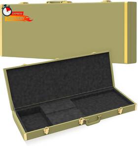 Zachary 445032052079 Bass Guitar Hard Case Shell With Lock For Square 45in B