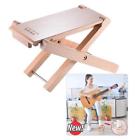 Zvg6454772002388ys Foldable Wooden Guitar Foot Rest Pedal Adjustable Height Beech