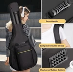 Cahaya Guitar Bag With Back Hanger Loop, Black CY0152 New!. Fixed Price $20.00.