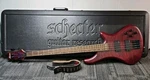Schecter Diamond Series Custom 4 String Electric Bass Guitar With Hard Case. Fixed Price $427.49.