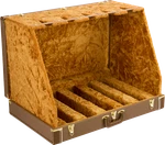 Fender Classic Brown Stand-up Case/stand For Guitars #0991015522. Fixed Price $293.99.