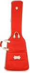Levy's Chroma Leather Electric Bass Guitar Gig Bag - Party Red. Fixed Price $799.99.