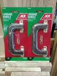 2 Pk Brown 6 Inch Luggage Handle By Ace Hardware. Fixed Price $12.99.