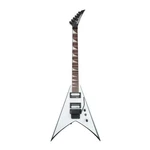 Jackson Series King JS32 Electric Guitar (white With Black Bevels). Fixed Price $449.99.