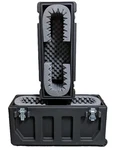 3SKB-2026 Molded Black Transport Case For 20" To 26" Lcd Screens + Foam Pads. Fixed Price $100.00.