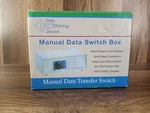 Manual Data Switch Box DW-HD15AB Gold Plated Connectors, Metal Case, Rotary. Fixed Price $8.50.