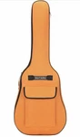 Acoustic Carrying Guitar Bag Padded Shoulder Strap With Storage Orange 41 X17. Fixed Price $17.99.