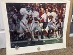 Daniel Moore Signed Photo Dwayne Thompson Alabama Crimson Tide 1997 Outback Bowl. Fixed Price $300.00.