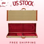 Ktaxon 39" Electric Guitar Hard Case: Rectangle Wooden Shell (yellow). Fixed Price $79.99.