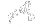 Genuine Nissan Fender Rail Reinforcement G6241-5RLMA. Fixed Price $267.41.
