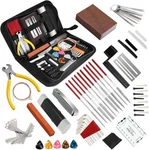 72P Guitar Care Kit Luthier Setup Repair Maintenance Tools Full. Fixed Price $23.73.
