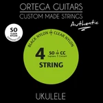 Ortega Guitars Authentic Soprano Ukulele Strings Clear Nylon Set (uka-so). Fixed Price $12.28.