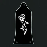 Guitar Truss Rod Cover - Engraved Etched Fits Epiphone Rose Flower Vine. Fixed Price $17.99.