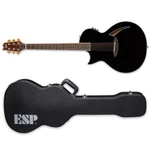 Esp Ltd TL-6 Lh Black Thinline Left-handed Acoustic-electric Guitar + Hard Case. Fixed Price $868.00.