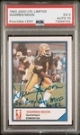 1983 Jogo Jfl Limited Warren Moon Psa/dna Card 5 Ex Auto 10 Gem Mt. Fixed Price $1999.00.