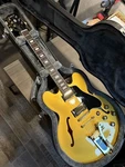 Epiphone ES-335, Double Gold Exclusive All Hardware & Case. Fixed Price $999.00.