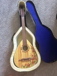 Trembita K-58 Kobza 7-COURSE / 14-STRING Ukrainian Folk Lute Hand-painted W Case. Fixed Price $585.00.