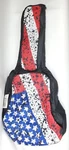 Chromacast Usa Flag Graphic Acoustic Mini Jumbo Guitar Padded Bag 40" Long. Fixed Price $43.24.