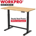 Workpro 48IN Electric Standing Desk Adjustable Workbench Wooden Top 500 Lbs Load. Fixed Price $254.99.