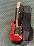 Fender Squier Stratocaster - Torino Red W/ Gig Bag.. Fixed Price $200.00.