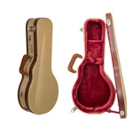 Crossrock Master Series F-style Mandolin Case Classic Fabric Tweed Exterior. Fixed Price $109.99.