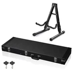 Xcceries 41" Universal Rectangular Electric Guitar Case & Folding Stand. Fixed Price $109.90.