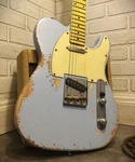Usa Relic Tele Style Electric Road Worn Blue By Nate's Guitars. Fixed Price $1275.00.