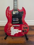 Ac/dc Angus Young Signed Electric Guitar Red Nomad Sg Autograph. Fixed Price $697.00.