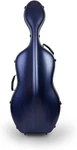 Crossrock Poly Carbon Composite Case Fits For 4/4 Size Cello With Wheels In Blue. Fixed Price $518.99.