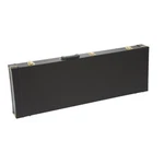 On Stage GCE6000B Wood Hardshell Electric Guitar Case With Black Vinyl Covering. Fixed Price $143.95.