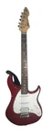 Peavey Red Solid Body Electric Guitar 6 String Right-handed With White Pickguard. Fixed Price $100.00.